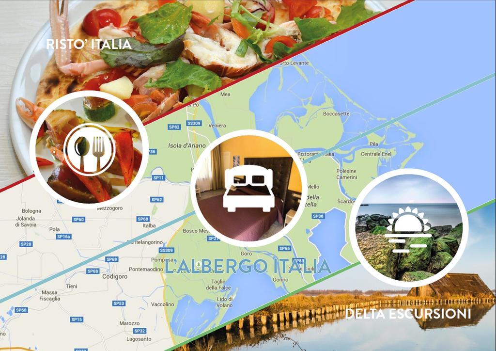 Albergo Italia Porto Tolle Exteriér fotografie